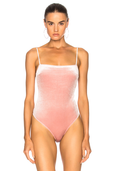Velvet Straight Bodysuit展示图